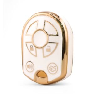Nano High Quality Cover For Ford Remote Key 4 Button White Color Ford-K11J4