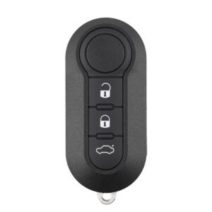 Fiat Flip Remote Key 3 Buttons 433Mhz 4A Transponder
