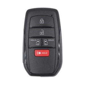 Toyota Sienna 2021 Smart Remote Key 4+1 Buttons 312.11/314.35MHz 8990H-08020 / 8990H-08021 / 8990H-08022