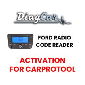 DiagCar Ford Radio Code Reader Activation for CarProTool