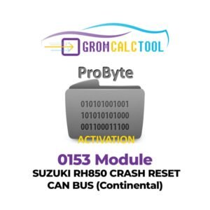 GromCalcTool 0153 Module SUZUKI RH850 CRASH RESET CAN BUS (Continental)