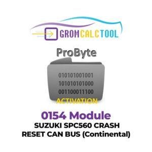 GromCalcTool 0154 Module SUZUKI SPC560 CRASH RESET CAN BUS (Continental)