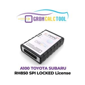 GromCalcTool A100 TOYOTA SUBARU RH850 SPI LOCKED License