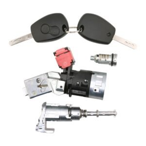 Renault Kangoo II , Master III , Opel Movano B Lock Set - (2 Plastic Keys with Remote Buttons) - 806012544R