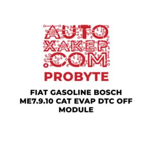 ProByte Fiat Gasoline Bosch ME7.9.10 CAT EVAP DTC OFF Module