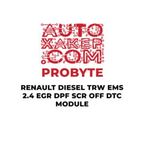 ProByte Renault Diesel TRW EMS 2.4 EGR DPF SCR OFF DTC Module