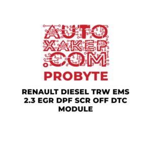 ProByte Renault Diesel TRW EMS 2.3 EGR DPF SCR OFF DTC Module