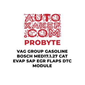 ProByte VAG Group Gasoline Bosch MED17.1.27 CAT EVAP SAP EGR FLAPS DTC Module