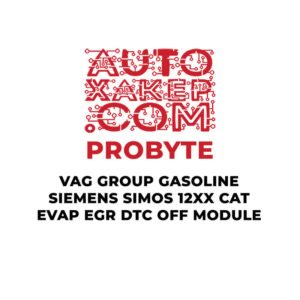 ProByte VAG Group Gasoline Siemens Simos 12xx CAT EVAP EGR DTC OFF Module