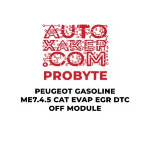 ProByte Peugeot Gasoline ME7.4.5 CAT EVAP EGR DTC OFF Module