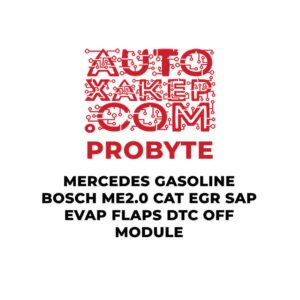 ProByte Mercedes Gasoline Bosch ME2.0 CAT EGR SAP EVAP FLAPS DTC OFF Module