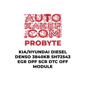 ProByte KIA / Hyundai Diesel Denso 3840KB Sh72543 EGR DPF SCR DTC OFF Module