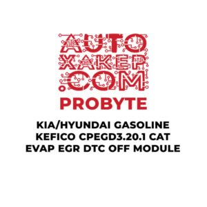 ProByte KIA / Hyundai Gasoline Kefico CPEGD3.20.1 CAT EVAP EGR DTC OFF Module