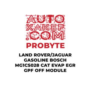 ProByte Land Rover / Jaguar Gasoline Bosch MG1CS028 CAT EVAP EGR GPF OFF Module