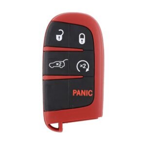 Dodge Durango 2021-2027 Genuine Smart Remote Key 4+1 Buttons 433MHz ID46 Red Color 68467666AC