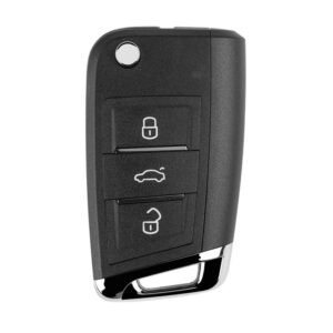 Xhorse VVDI Key Tool VVDI2 Flip Remote Key 3 Buttons MQB Style XEDM01EN with Super Chip