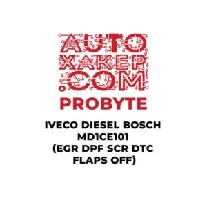 ProByte Iveco Diesel Bosch MD1CE101 (EGR DPF SCR DTC FLAPS OFF)