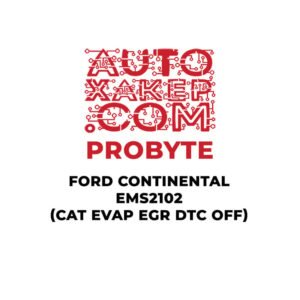 ProByte Ford Continental EMS2102 (CAT EVAP EGR DTC OFF)