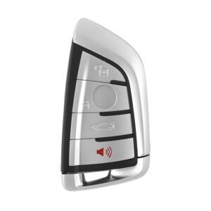 BMW Smart Remote Key Shell 3+1 Buttons For KEYDIY FGB58 Silver Color