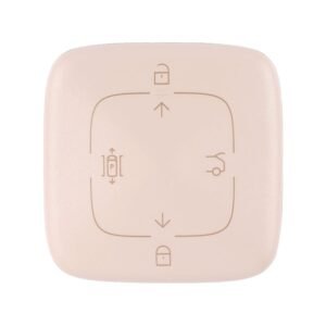 Zeekr 007GT, 007, 7x Original Smart Remote Key 4 Buttons 433mhz Bluetooth Without Chip P6608079911WA1 - White
