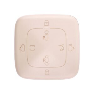 Zeekr 009 Original Smart Remote Key 4 Buttons 433mhz Bluetooth Without Chip P6608098631WA1 - White
