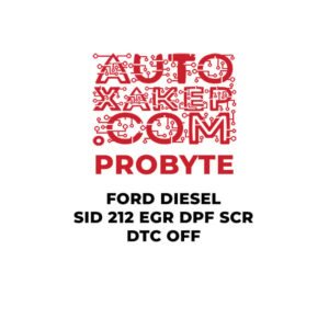 ProByte Ford Diesel SID 212 EGR DPF SCR DTC OFF