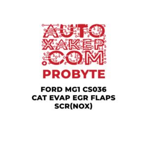 ProByte FORD MG1 CS036 CAT EVAP EGR FLAPS SCR(NOX)