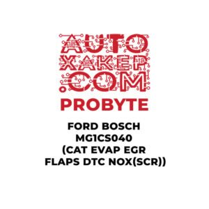 ProByte Ford Bosch MG1CS040 (CAT EVAP EGR FLAPS DTC NOX(SCR))