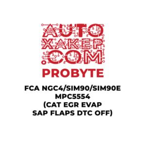 ProByte FCA NGC4 / SIM90 / SIM90E MPC5554 (CAT EGR EVAP SAP FLAPS DTC OFF)