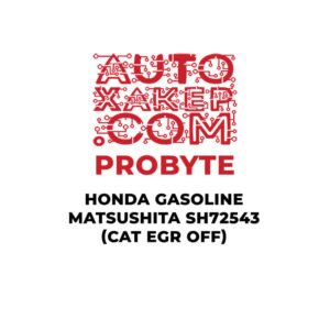 ProByte Honda Gasoline Matsushita SH72543 (CAT EGR OFF)