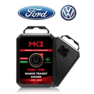 VW Amarok Ford Ranger, Kuga, Escape, Fiesta, Focus, Mustang, Puma, Tourneo, Transit Custom 2019-2026 Steering Lock Emulator Simulator