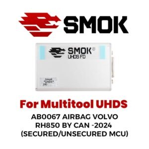 Smok AB0067 Airbag Volvo RH850 by CAN -2024 (Secured/Unsecured MCU)
