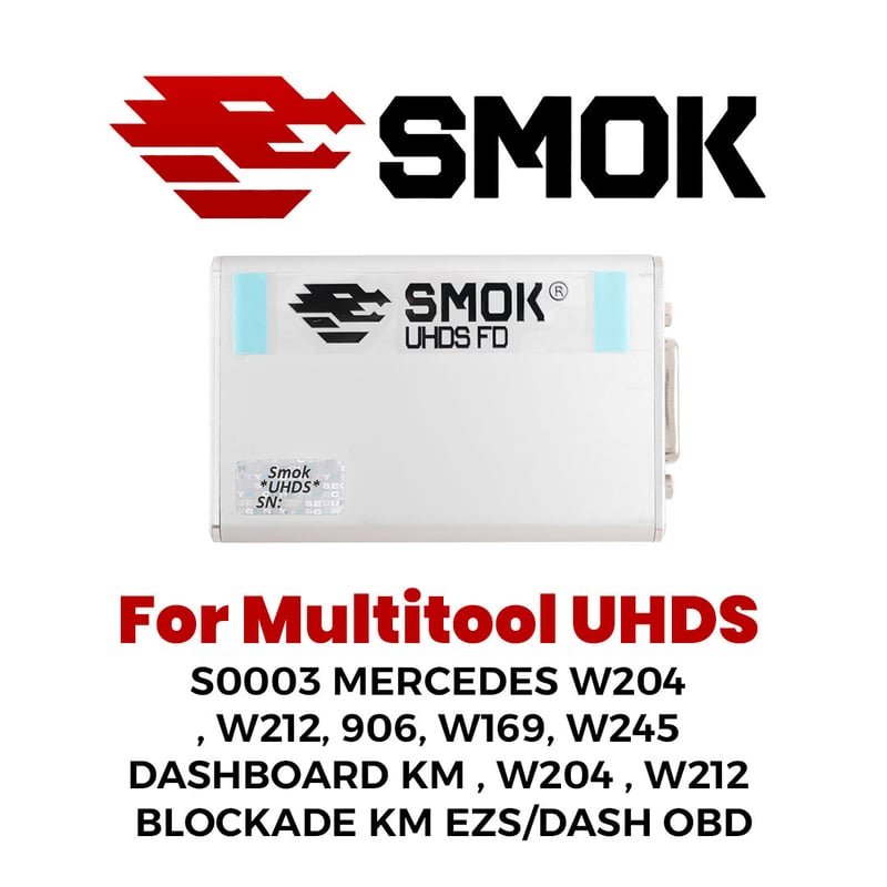 Smok MS0003 Mercedes W204 , W212, 906, W169, W245 Dashboard KM , W204 , W212 blockade KM EZS/DASH OBD