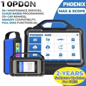 TOPDON Phoenix Max: Pro-Level Vehicle Diagnostics