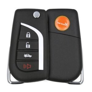 Xhorse Universal Wired Flip Key Remote 4 Buttons Without Chip
