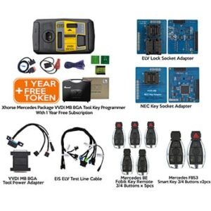 Xhorse Mercedes Package VVDI MB BGA Tool Key Programmer With 1 Year