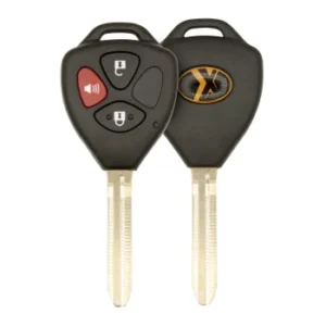 Xhorse Wired Head Key Remote 2+1 Buttons Toyota Type